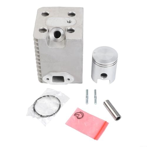 Image of Metal 45Mm Cylinder And Piston Kit For Wacker WM80 BS Series - Complete Engine Gasket Set For BS500 BS600 BS700, No Catalytic Converter, 1980-2011