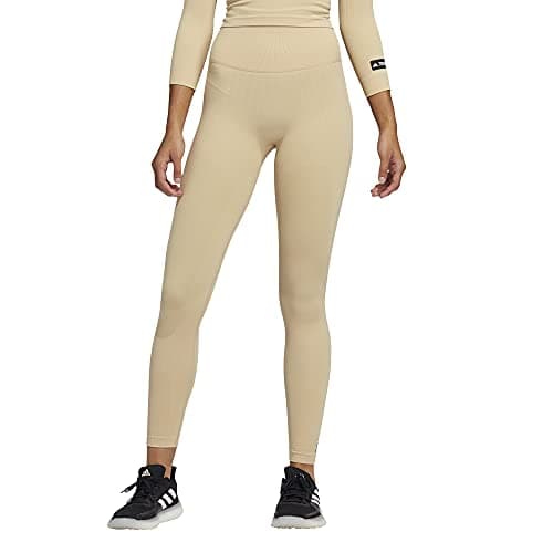 Image of adidas Women's Standard Formotion Sculpt Tights, Hazy Beige, Medium