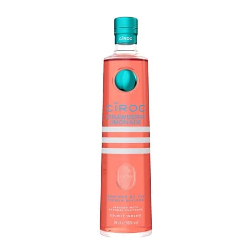 Image of Cîroc Strawberry Limonade | 30% vol | 70cl | Premium Flavoured Vodka | Hints of Strawberry & Lemon Citrus