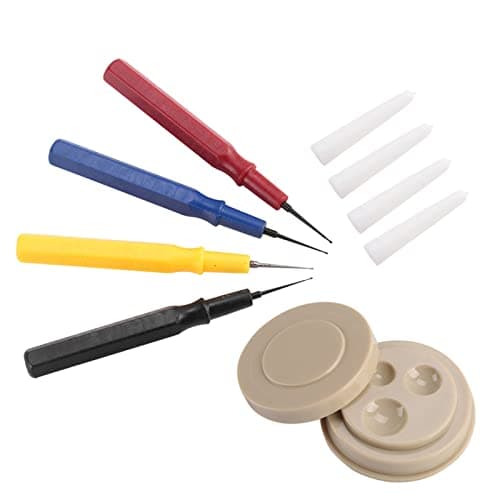 Image of Leopacat Watch Oiler, Precision Oil Lubricating Pen Needle Oiler for Clock Repair Hobby Model Lubricator Tool Pocket Watch Applicator for Lubrication Maintenance Pocket Watches Clock DIY Clean Repair