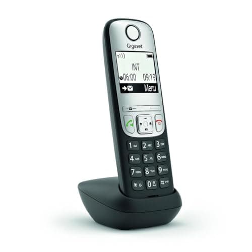 Image of Gigaset A690Hx Analog/Dect Telephone Caller Id Black, Silver, W129162955 (Caller Id Black, Silver)