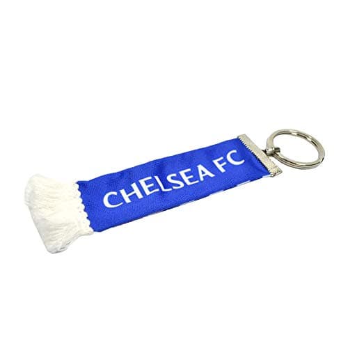 Image of Chelsea Football Club Bar Scarf Keyring Gift