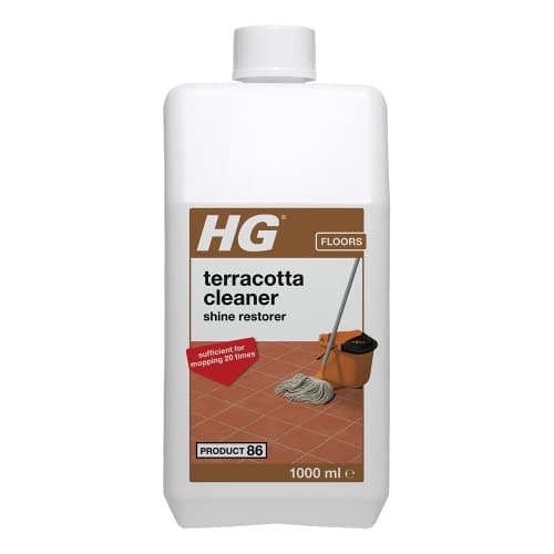 Image of HG Terracotta Clean & Shine, Product 86, Restoring Cleaner for Natural Stone, Concentrated Mopping Cleaner with Fresh Scent - 1 Litre (191100106)