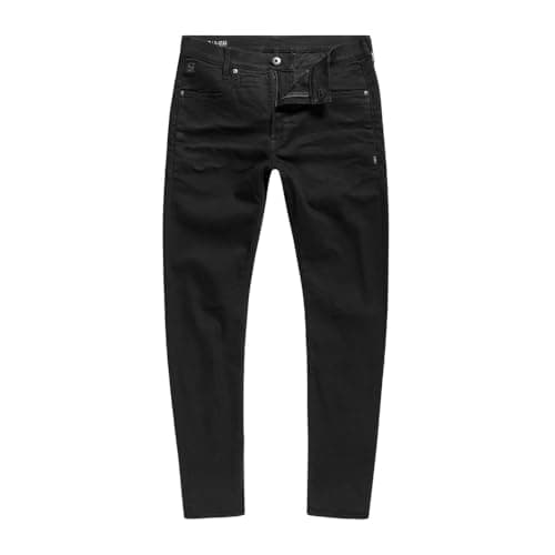 Image of G-STAR Men's D-Staq 3D Slim Jeans, Black (pitch black D05385-B964-A810), 26W / 32L