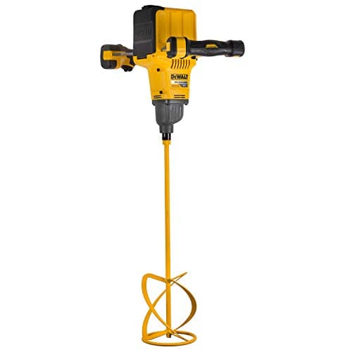 Image of DeWalt DCD240X2 XR FLEXVOLT 54V Cordless Brushless Paddle Mixer with 2 x 9.0Ah Batteries, Charger & Bag