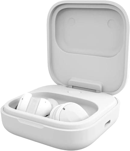 Image of FAIRPHONE Fairbuds True Wireless Earbuds (Active Noise Cancellation, Replaceable Battery, Bluetooth 5.3) White