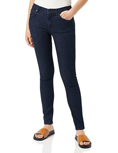Image of French Connection Rebound Sustainable Denim 30inch Skinny Jean,Blue/Black,6