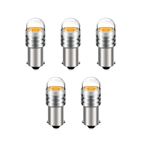 Image of SOFOC BA9S LED Bulb Warm White 3000K 24V AC/DC Car Side Marker Light Dome Light Reading Light License Plate Light Trunk Lamp BA9 53 T4W 5Pcs