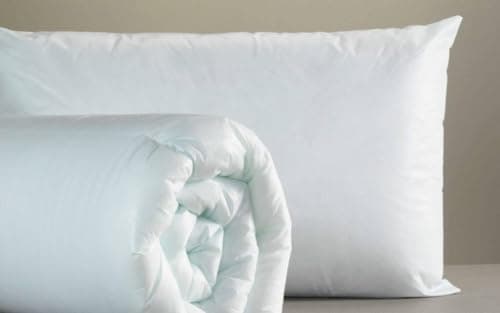 Image of COMFORTNIGHTS Waterproof and Wipe Clean Duvet and Pillow Set Single Size 135cm x 200cm - 10.5 tog