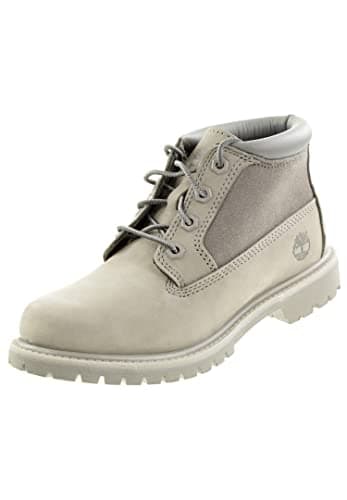 Image of Timberland Nellie Leather And Suede Non-waterproof, Women’s Chukka Boots, Grey (Steeple Grey), UK (39.5 EU)