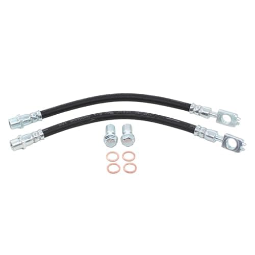 Image of HouYeen Rear Right and Left Brake Hose Pipe for A4 B6 B7 8E 8H 2000-2008 Sea-t Exeo 3R 2008-2013