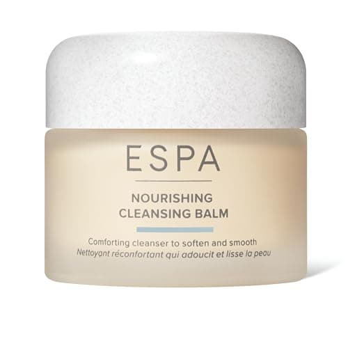 Image of ESPA Nourishing Cleansing Balm 50g with Beeswax, Rose Geranium & Rose Damascena, Tones, Firms, Comforts & Leaves Skin Feeling Supple, Suitable for Mature, Dry & Dehydrated Skin