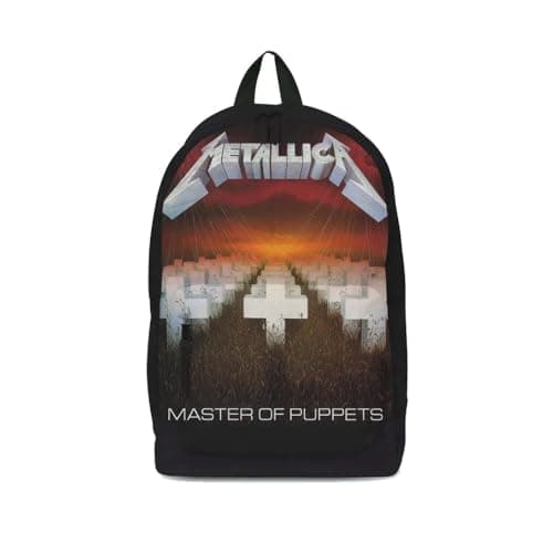 Image of Rocksax Backpack Metallica Master Of Puppets Rucksack 43cm x 30cm x 15cm – Officially Licensed Merchandise