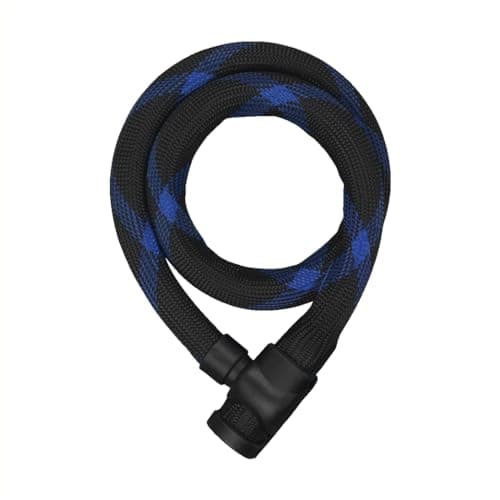 Image of ABUS Ivera 7220 chain lock - Bicycle lock with low weight, 660 g - Theft protection thanks to solid steel cable, 20 mm thick, 85 cm long - Flexible and durable - Black