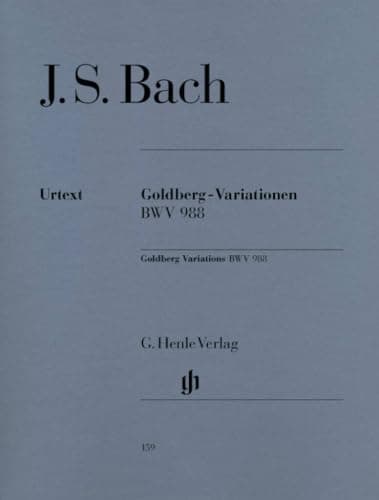 Image of Goldberg Variations BWV 988 - piano - (HN 159)