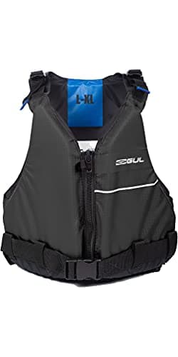 Image of Gul Recreation 50N Kayak Dinghy Sailing PFD Buoyancy Aid for Watersports GK0007-B7 - Black - Lightweight