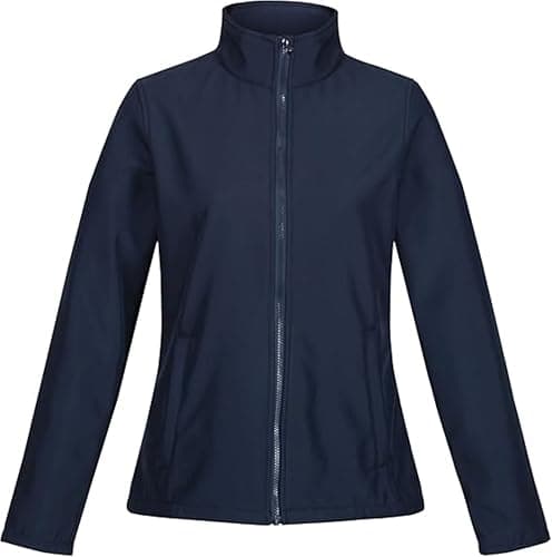 Image of Regatta Professional Womens Ablaze Printable Softshell Jacket, Navy(navy), 18 EU