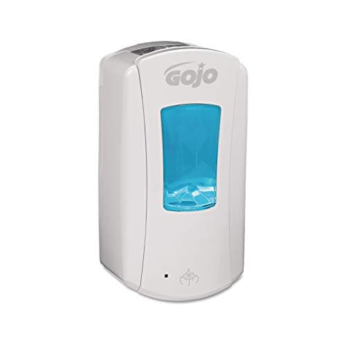Image of GOJO 198004 LTX-12 Touch-Free Dispenser, 1200mL, 5 1/4 x 3 1/3 x 10 1/2, White