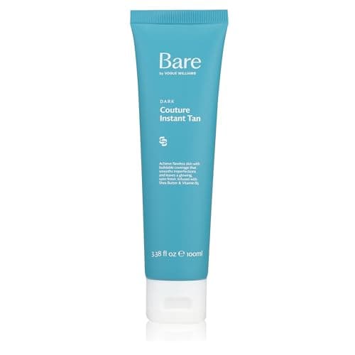 Image of Bare by Vogue Couture Instant Tan | Silky, Lightweight That Melts Effortlessly Delivering an Instant Sunkissed Tint | Evens Skin Tone for a Smooth, Soft-Focus Finish (100 ml) - Dark