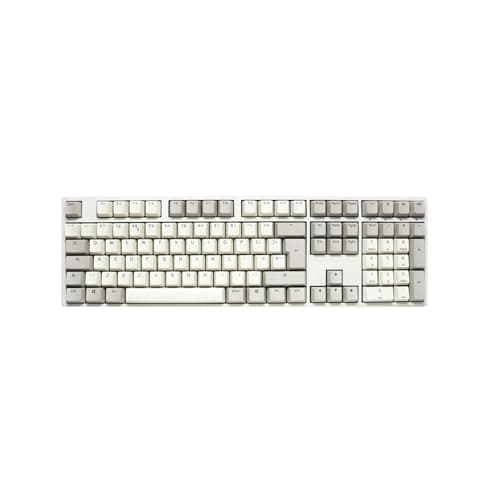 Image of Ducky Origin USB Mechanical Gaming Keyboard Cherry MX Speed Silver - Vintage UK L