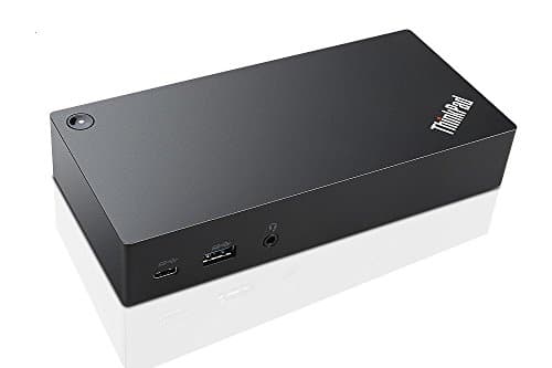 Image of Lenovo 40A90090UK THINKPAD USB-C DOCK UK/HK/SGP/SRI/MAS - (Laptops > Laptop Docking Stations)