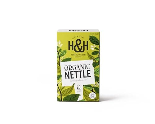 Image of Heath & Heather - Organic Nettle Tea • Earthy Herbal Infusion for Detox & Vitality • Naturally Caffeine-Free • Vegan • Pure Plant Power • 20 Tea Bags
