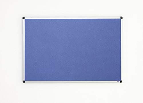 Image of Fire Retardant Light Blue Felt Noticeboard Office, Home and Schools – 1200mm x 900mm