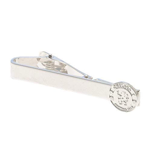 Image of Chelsea F.C. Silver Plated Tie Slide Official Merchandise