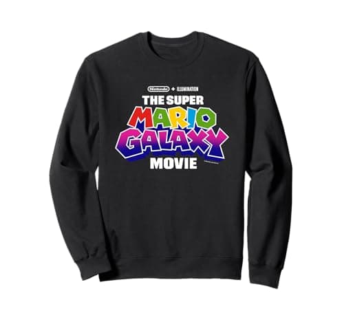 Image of The Super Mario Galaxy Movie Logo Sweatshirt