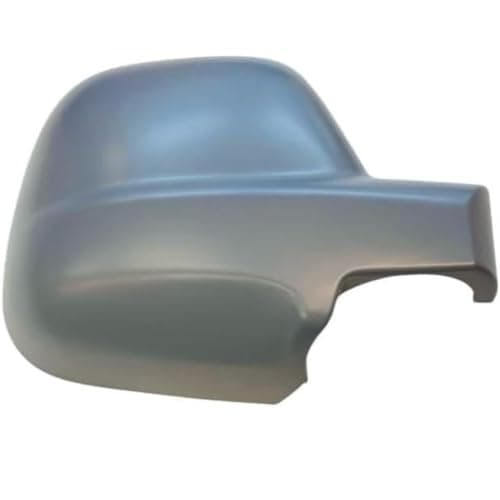 Image of Compatible with Rearview Wing Mirror Cover Replacement for Citroen Dispatch, Peugeot expert 2016-2024 Citroen Berlingo, Vauxhall Vivaro 2019 ONWARD Right [PRIMED] [UK Driver side] OEM:‎1608750880