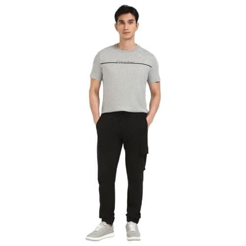 Image of Calvin Klein Jeans Men's Track Pants, Black, L