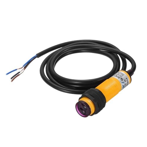 Image of sourcing map Photoelectric Sensor, M18 30CM 6-36VDC Diffuse Photoelectric Switch Sensor, Adjustable Optical NPN NO Three-Line Proximity Switch for Industrial Use