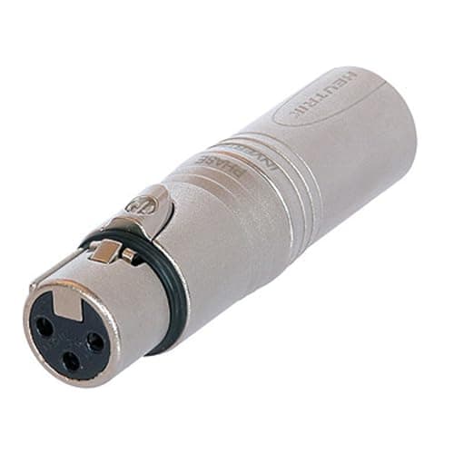 Image of Best Price Square ADAPTOR, XLR RCPT TO XLR PLUG NA3F5M By NEUTRIK