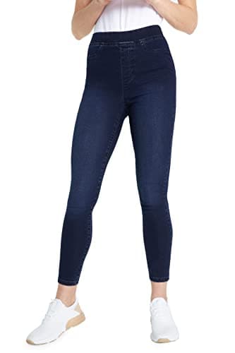 Image of CityComfort Womens Jegging Jeans, High Waisted Stretchy Denim Leggings (Indigo Blue, 10)