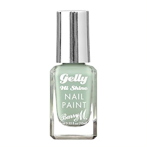 Image of Barry M Cosmetics Gelly Nail Paint, Eucalyptus, shade light green