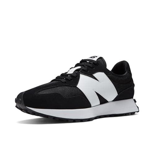 Image of New Balance Men's 327 Shoes, Black/White, 4/M