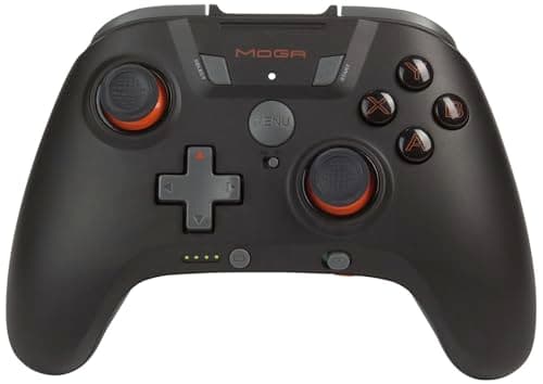 Image of PowerA MOGA XP5-X Plus Bluetooth Controller for Mobile And Cloud Gaming On Android And PC, Gamepad, Phone Clip, Gaming Controller