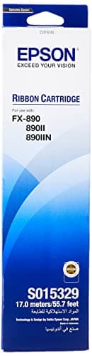 Image of Epson Supplies ribbon Cartridge For Fx890, Black, Genuine