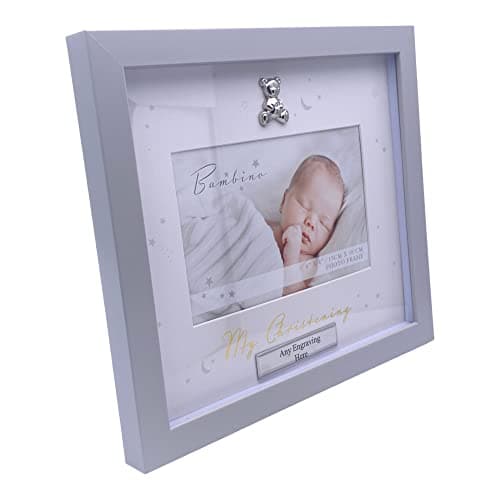 Image of Personalised Christening Day Photo Keepsake Frame Gift