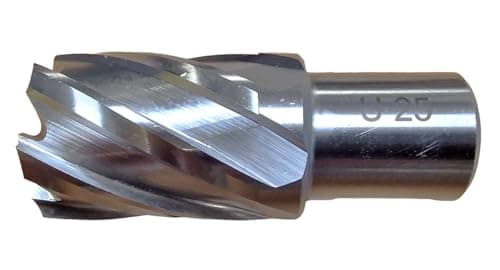 Image of 25mm Broaching Cutter For Magnetic Drill Universal Fitting Mag Drilling Bit Annular cutter 12-32mm Diameter x 25 mm Length HSS Rotabroach Type Annular Mag Drill Broach Hole Cutter for Steel