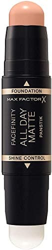 Image of 2x Max Factor Facefinity All Day Matte 2in1 PanStik Foundation 45 Warm Almond