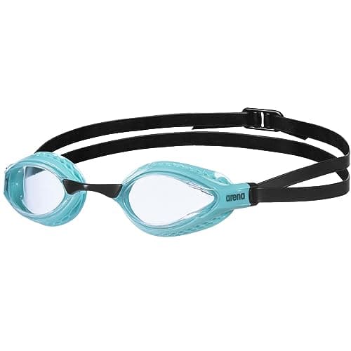 Image of ARENA Air-Speed Unisex Adult Race Swimming Goggles, Standard Pool Goggles with Wide Anti-Fog Lenses, UV Protection, 3 Interchangeable Nose Bridges, Air Seals