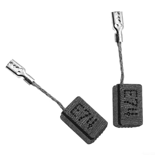 Image of Carbon Brushes for Bosch Angle Grinder GWS7-100 GWS7-125 E74 – Replacement 1619P02892 Carbon Brush Set, 2-Pack, Motor Wear Part