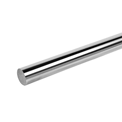 Image of DZNDM0EVT Stainless Steel Round Plate, 304 Stainless Steel Round Rod Ground Stock Linear Shaft 500mm 3-27mm For Model Helicopter(20mm)