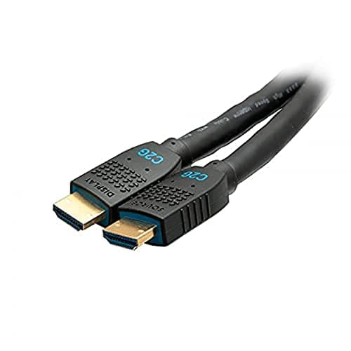 Image of C2G 35ft (10.7m) Performance Series Ultra Flexible Active High Speed HDMI Cable - 4K 60Hz In-Wall, CMG (FT4) Rated Compatible with Xbox, Blu-ray, DVD, PS5, Smart TV, Soundbar, Monitors
