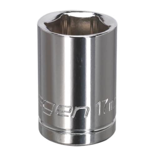 Image of Siegen by Sealey WallDrive® Socket 17mm 1/2"Sq Drive - S0655