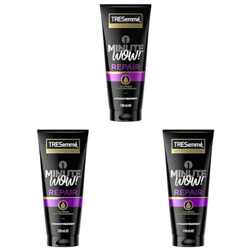 Image of TRESemmé 1 Minute WOW Repair Intensive Hair Treatment with biotin & Pro-Bond Complex for damaged hair 170 ml (Pack of 3)