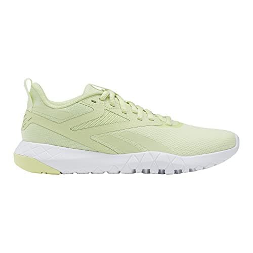 Image of Reebok Women's Flexagon 4 Force Sneaker, Citrus Glow/White, 5.5