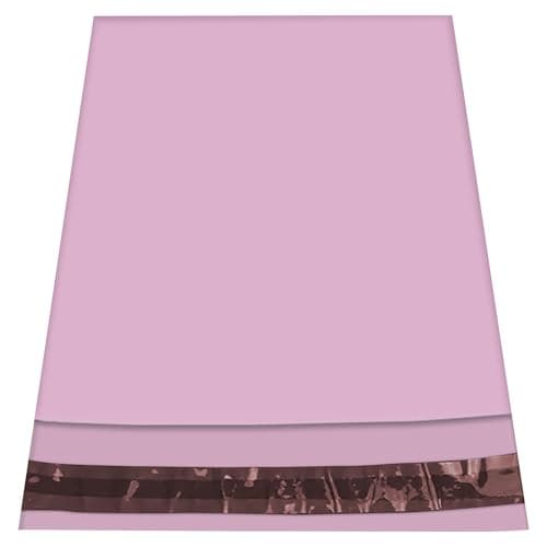 Image of 50 x Strong Large Baby Pink Mailing Postal Postage Bags 17 x 24 Packaging Mailers [Use in Parcel, Delivery, Shipping, Mail, Package] [432mm x 610mm] Pink