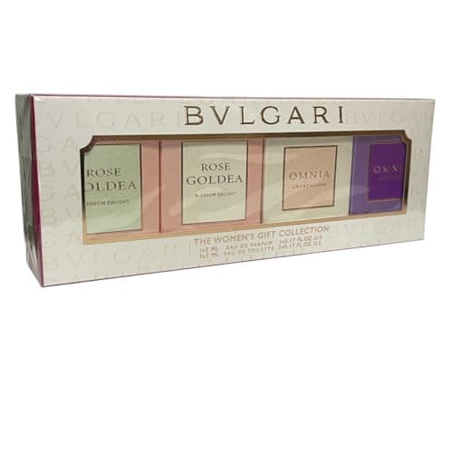 Image of Bulgari Coffret Set: Rose Goldea Blossom Delight Edp + & Edt + Omnia Crystalline Edt + Omni Amethyste Edt - 4 X 5ml